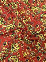 Костюмн. габардин оранж/хохлома 140г/м2 